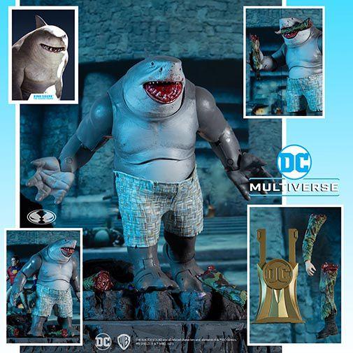 Figura DC Esquadrão Suicida King Shark Mcfarlane Toys